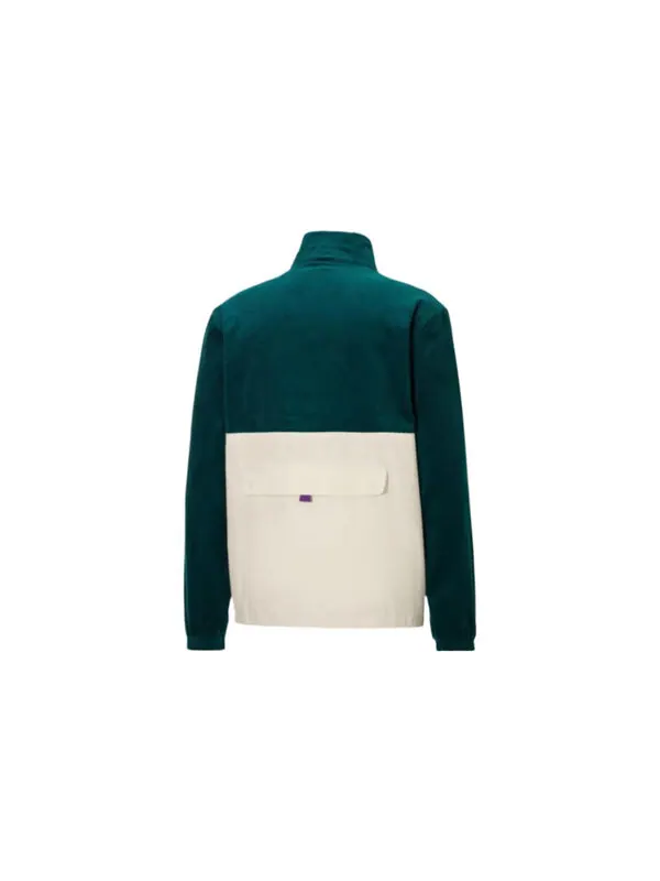 Куртка x butter good zip-up track top 'teal' Puma — изображение 2 из 4, белый