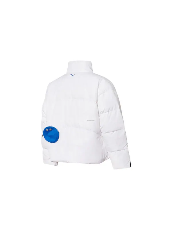 Куртка x roaringwild down jacket 'white' Puma — изображение 2 из 2, белый/синий