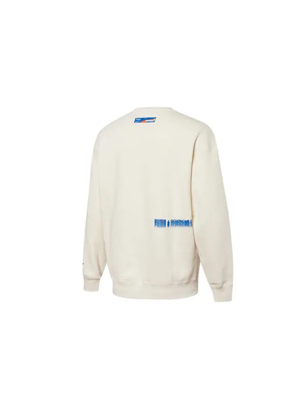 Свитер x roaringwild pocket crew neck sweatshirt 'white blue' Puma — изображение 2 из 2, белый/синий