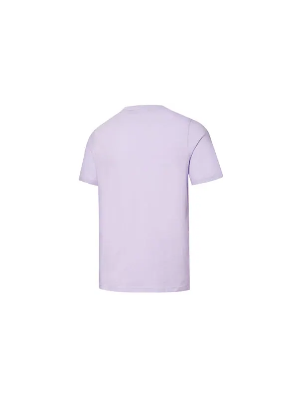 Футболка summer graphic t-shirt 'purple' Puma — изображение 2 из 4, фиолетовый