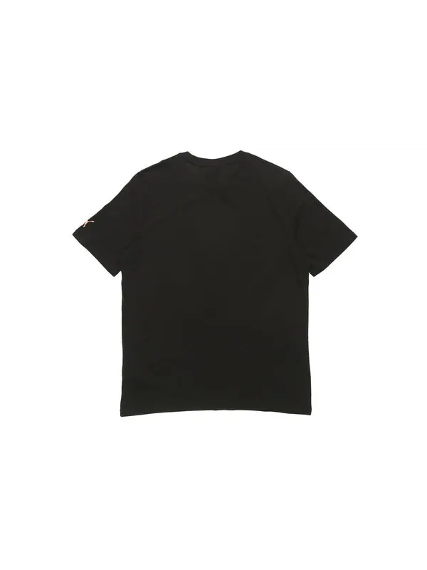 Футболка summer graphic t-shirt 'black' Puma — изображение 2 из 4, черный