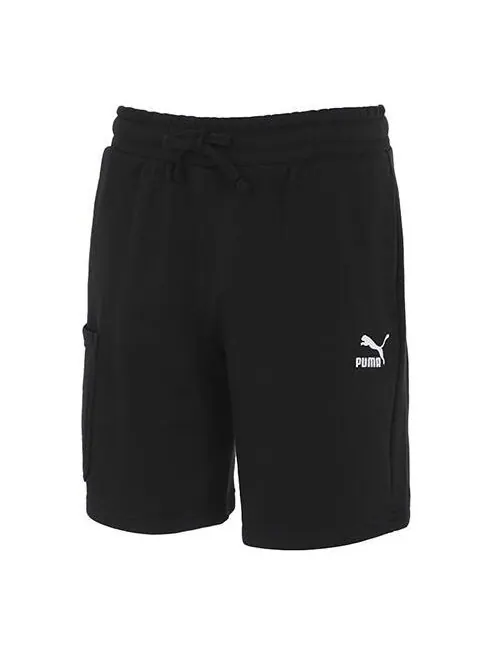 Шорты classics 8 shorts 'black' Puma — изображение 1 из 4, черный
