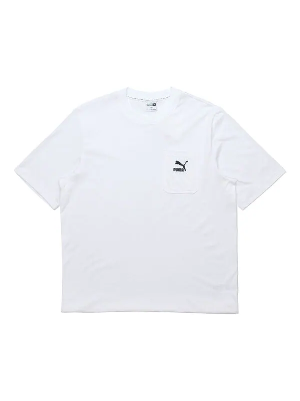 Футболка better classics t-shirt 'white' Puma — изображение 1 из 4, белый