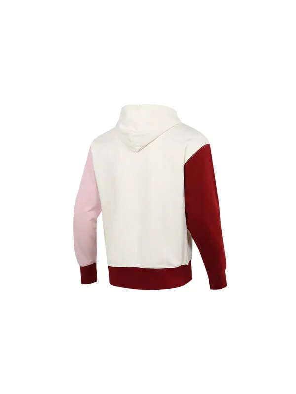 Куртка small logo jacket 'beige' Puma — изображение 2 из 4, бежевый/розовый/красный