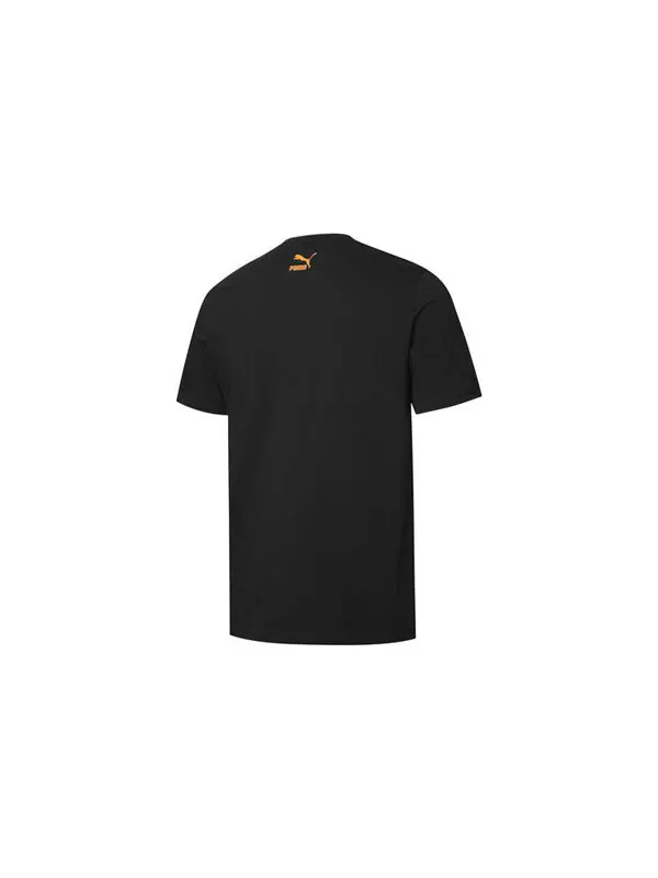 Футболка recheck pack graphic t-shirt 'black' Puma — изображение 2 из 2, черный
