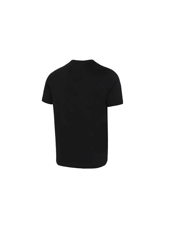 Футболка running training gym breathable casual sports round neck short sleeve black Puma — изображение 2 из 2, черный
