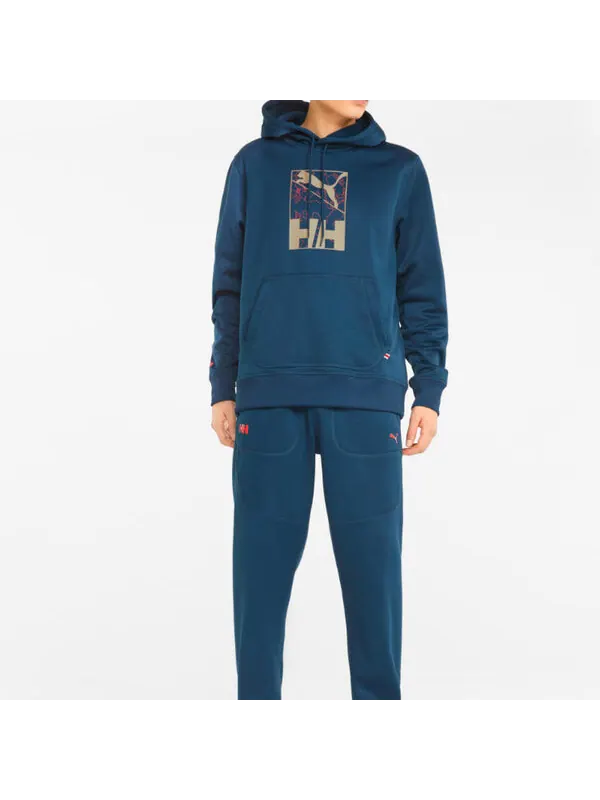Брюки x helly hansen winter sweatpants 'blue' Puma — изображение 3 из 4, синий