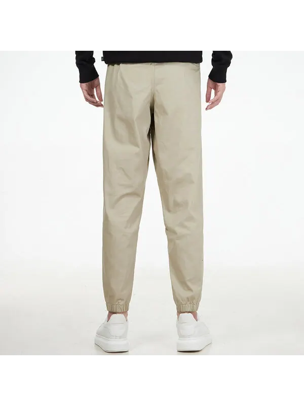 Брюки downtown twill pants 'beige' Puma — изображение 4 из 4, бежевый