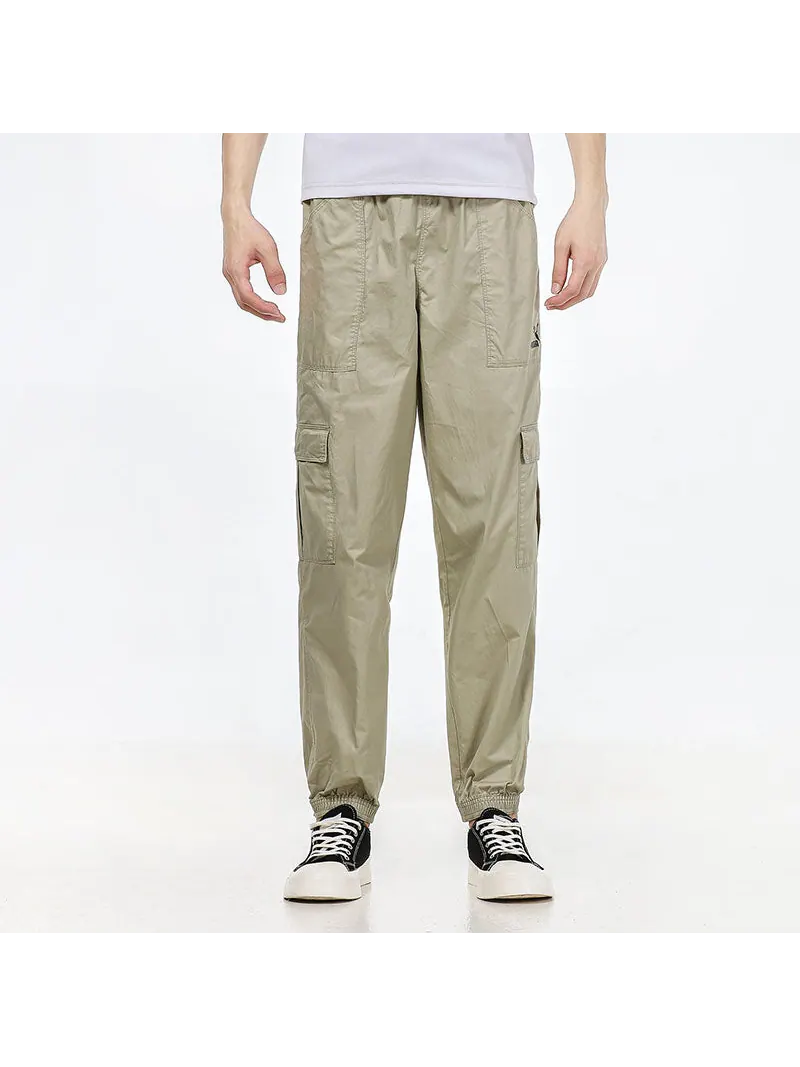 Повседневные брюки PUMA Woven Cargo Bundle Feet Casual Long Pants Creamy White — изображение 3 из 5, бежевый