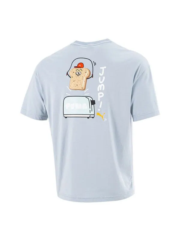 Футболка club t-shirt 'blue' Puma — изображение 1 из 4, синий