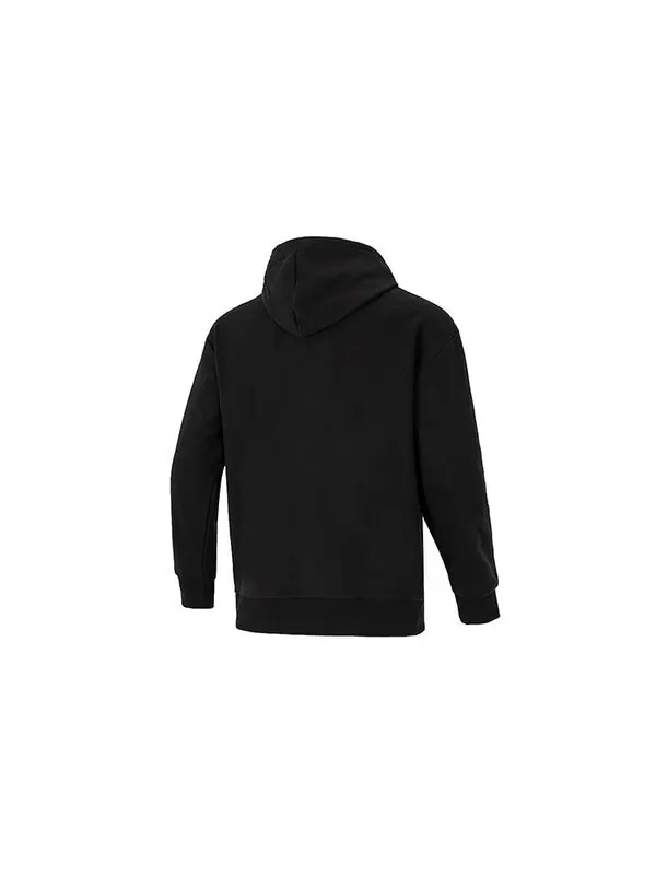 Толстовка logo printing knit sports black Puma — изображение 2 из 4, черный