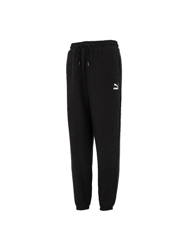Брюки classics small logo trousers 'black' Puma — 1
