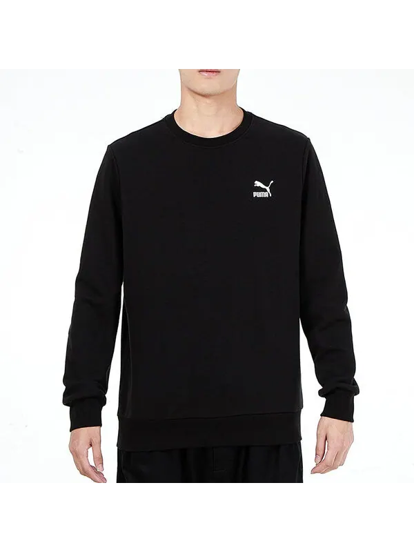 Куртка classics graphic long sleeve t-shirt 'black' Puma — изображение 3 из 4, черный