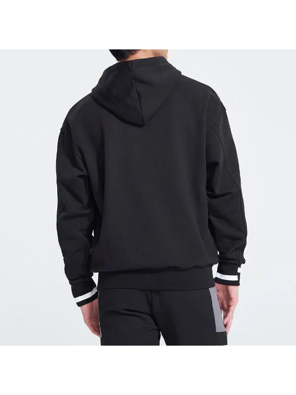 Толстовка logo classics hoodie 'black' Puma — изображение 4 из 4, черный