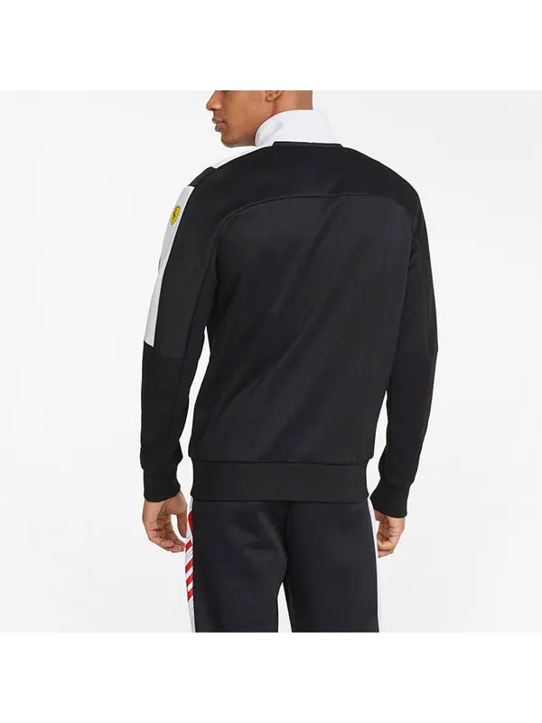 Куртка ferrari race t7 track jacket 'black' Puma — изображение 4 из 4, черный