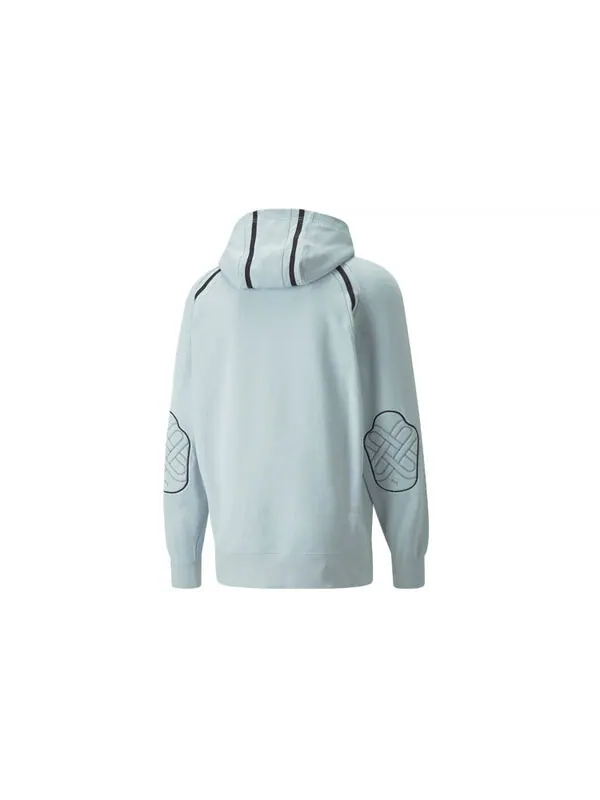 Толстовка x pronounce crossover casual sports breathable long sleeves couple style light blue Puma — изображение 2 из 3