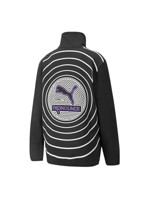 Свитер x pronounce half-zip sweatshirt Puma — изображение 1 из 2, черный