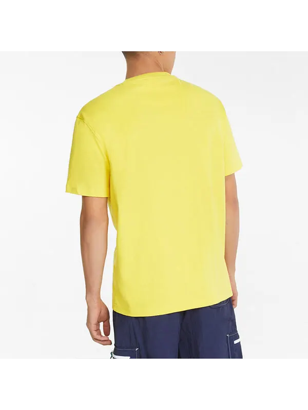 Футболка x butter goods graphic t-shirt 'yellow' Puma — изображение 4 из 4, желтый