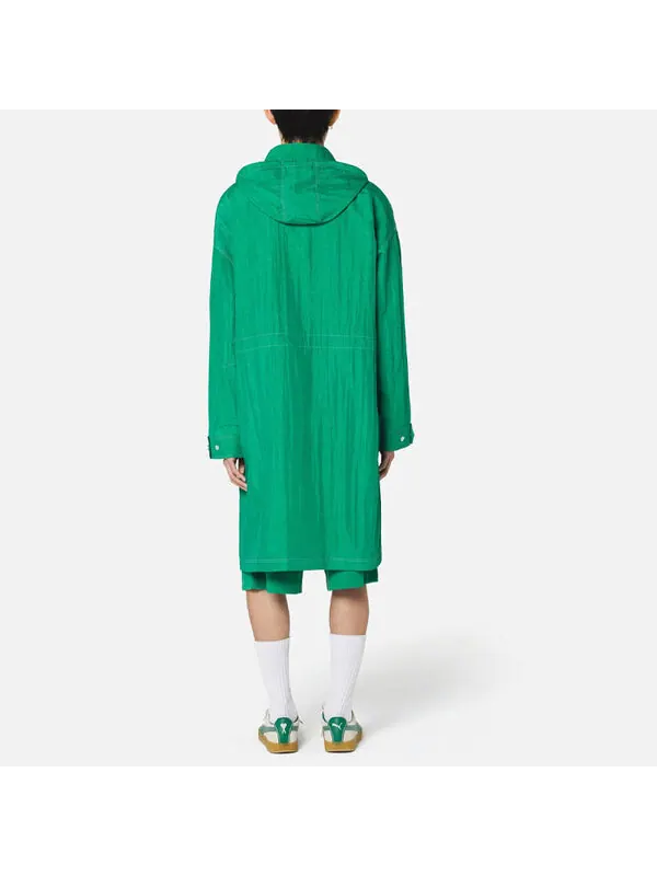 Куртка x ami light nylon jacket 'green' Puma — изображение 3 из 4, зеленый