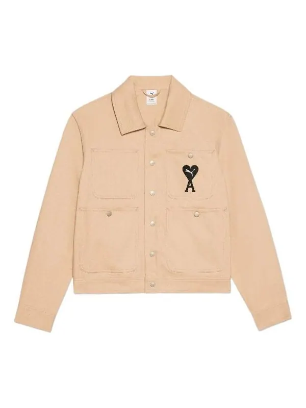 Куртка x ami jacket 'pink' Puma — изображение 1 из 2, розовый