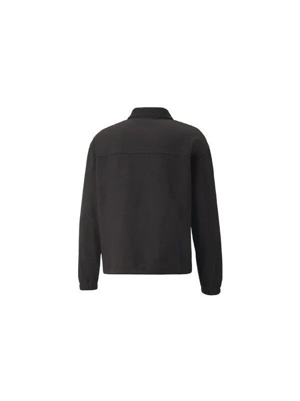 Куртка x ami track full zip jacket 'black' Puma — изображение 2 из 4, черный