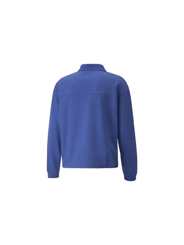 Куртка x ami track full zip jacket 'blue' Puma — изображение 2 из 4, синий