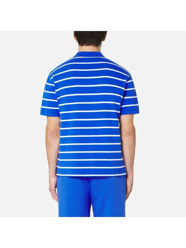 Футболка x ami short sleeve polo shirt 'blue' Puma — изображение 3 из 4, синий/белый