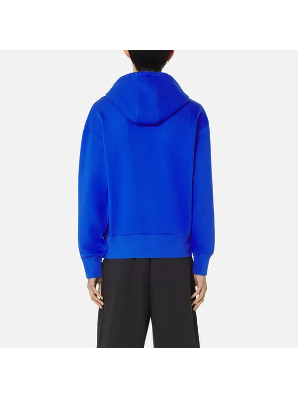 Толстовка x ami hoodie 'blue' Puma — изображение 3 из 4, синий/черный