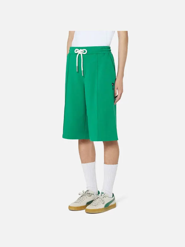 Шорты x ami shorts 'green' Puma — изображение 2 из 4, зеленый