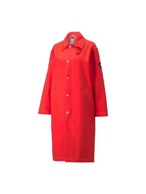 Куртка x ami lightweight jacket 'orange' Puma — изображение 1 из 3, оранжевый/черный
