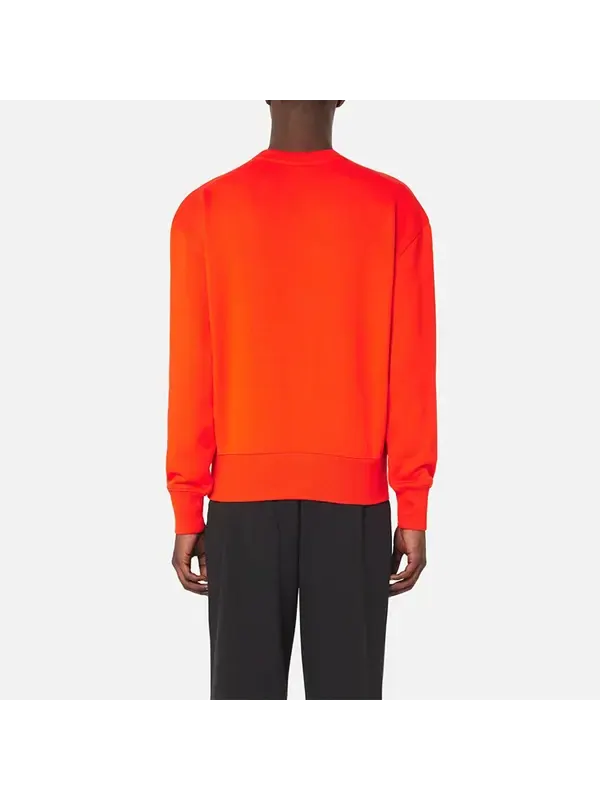 Толстовка x ami sweatshirt 'orange' Puma — изображение 3 из 4, оранжевый/красный