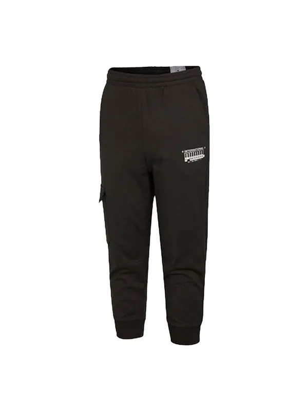 Брюки cargo pants 'black' Puma — изображение 1 из 2, черный
