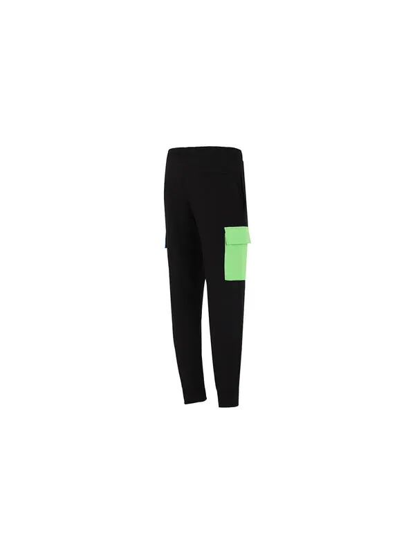 Брюки clsx training cargo pants 'black' Puma — изображение 2 из 4, черный/синий/зеленый