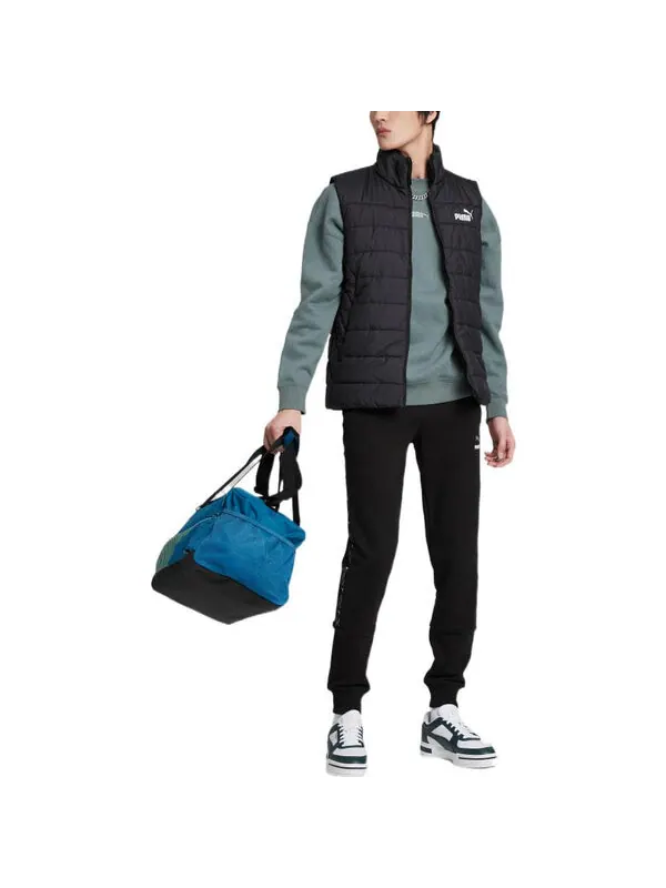 Свитер small logo crew neck sweatshirt ' green' Puma — изображение 3 из 3, зеленый