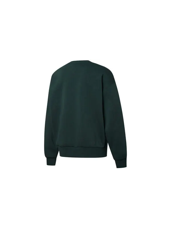 Свитер logo wellness club crewneck sweatshirt 'dark green' Puma — изображение 2 из 2, темный зеленый