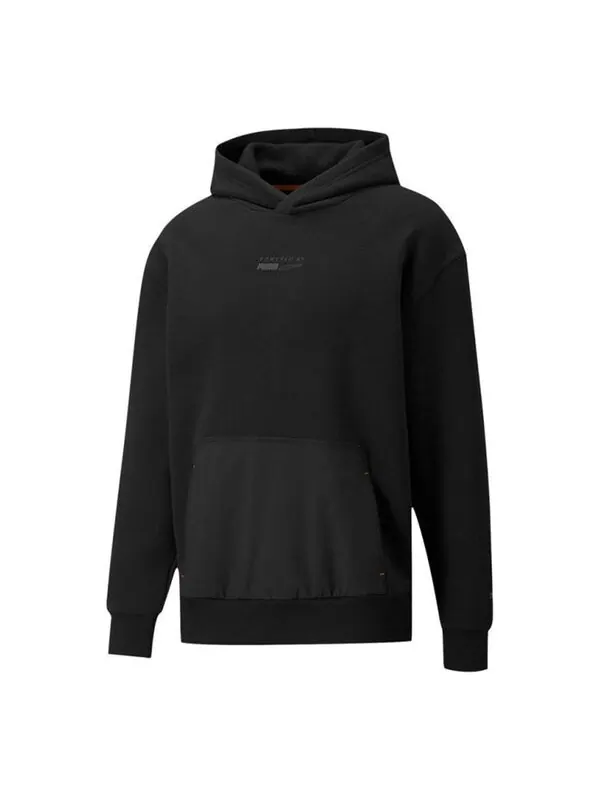 Толстовка protect printing sports knit black Puma — изображение 1 из 2, черный