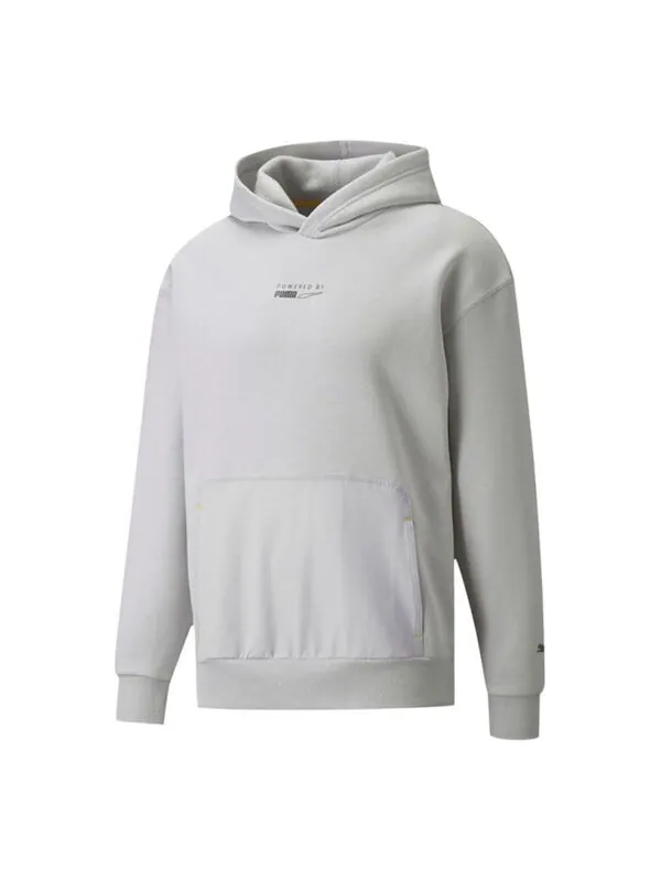 Толстовка protect printing sports knit light grey Puma — изображение 1 из 2, серый