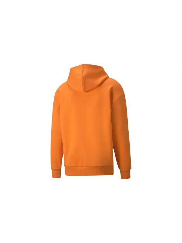 Толстовка protec.t hoodie 'orange' Puma — изображение 2 из 2, оранжевый