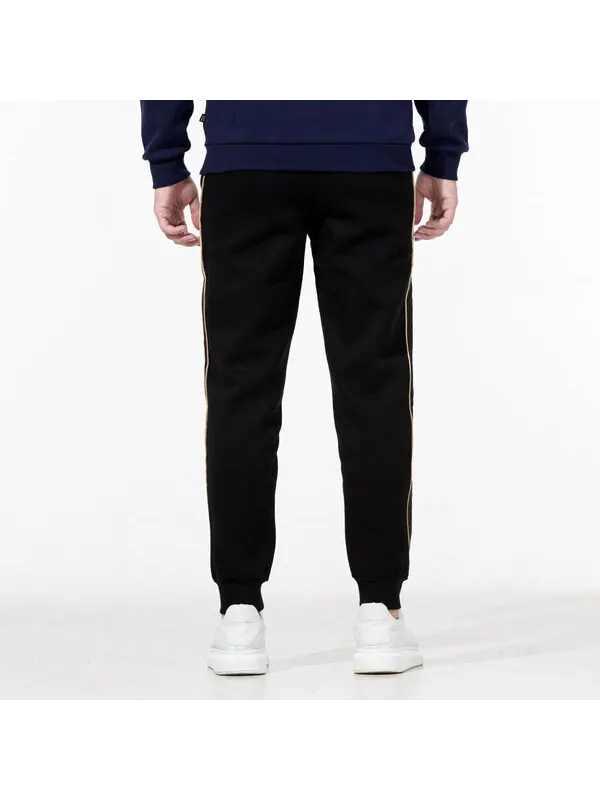 Брюки luxe sweatpants 'black' Puma — изображение 3 из 4, черный
