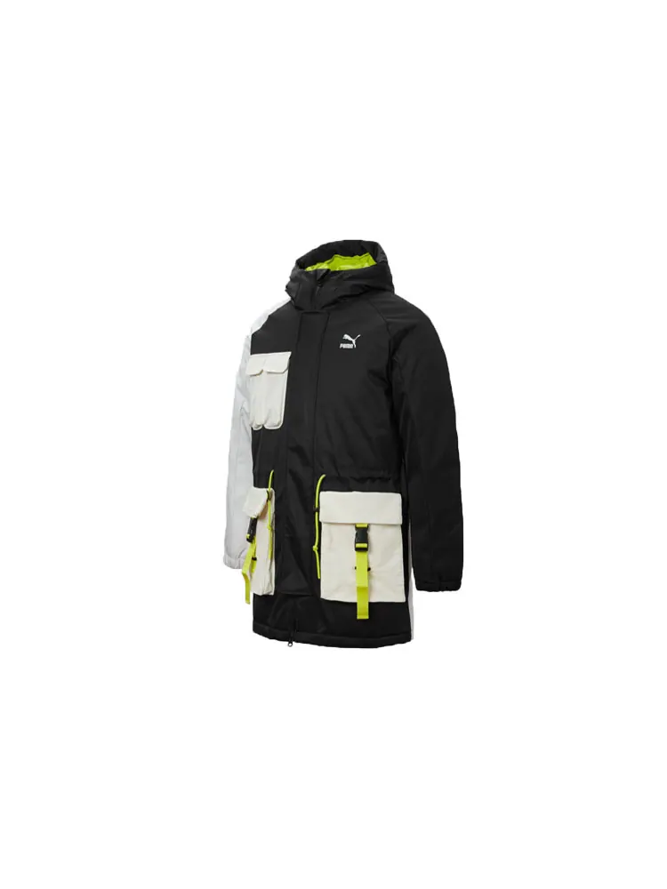 Куртка Puma Retro Block Down — изображение 1 из 2, черный