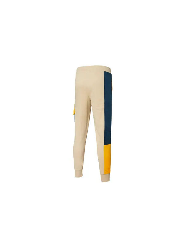 Брюки retro sweatpants 'beige black orange' Puma — изображение 2 из 2, бежевый/черный/оранжевый