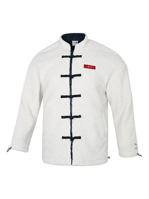 Куртка limited cny yott stand collar logo jacket white Puma — изображение 1 из 4, белый
