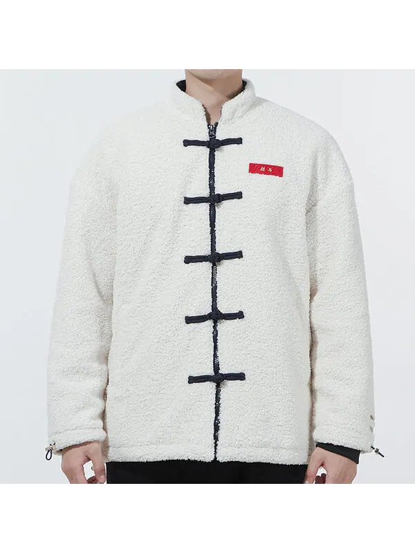Куртка limited cny yott stand collar logo jacket white Puma — изображение 3 из 4, белый
