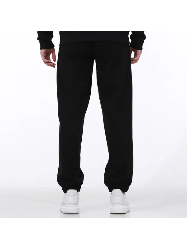Брюки logo sweatpants 'black' Puma — изображение 4 из 4, черный