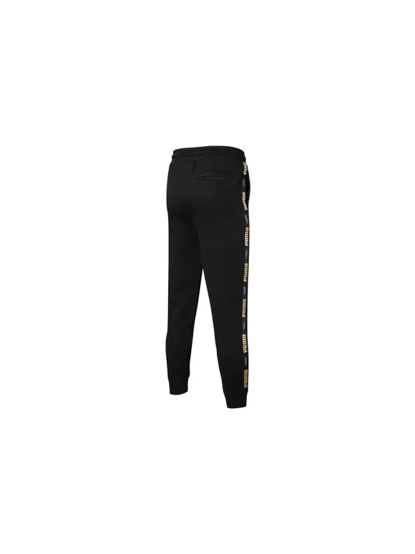 Брюки luxe sweatpants 'black' Puma — изображение 2 из 2, черный