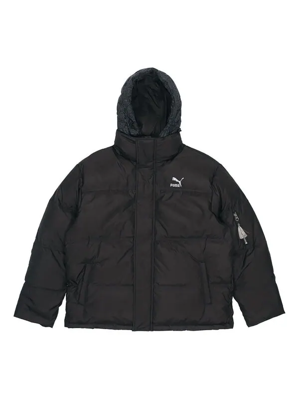 Куртка classics padded jacket 'black' Puma — изображение 1 из 2, черный