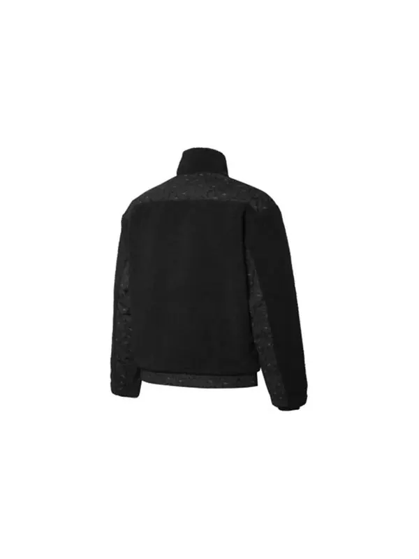 Куртка logo teddy coat 'black' Puma — изображение 2 из 2, черный