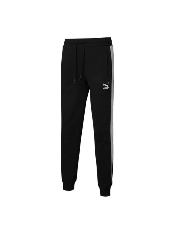Брюки paisley knit pants 'black' Puma — изображение 1 из 2, черный