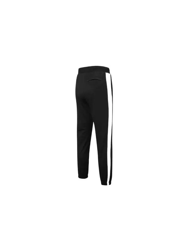 Брюки iconic t7 track pants 'black white' Puma — изображение 2 из 2, черный/белый