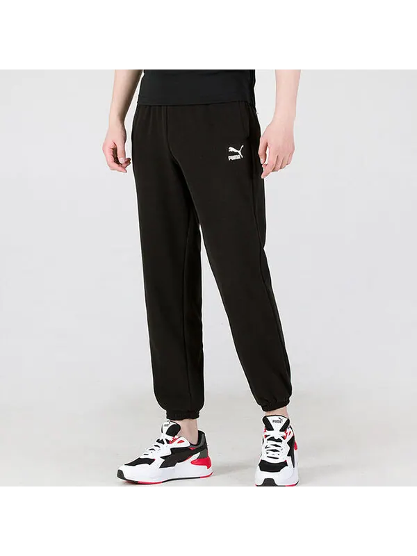 Брюки logo classics pants 'black' Puma — 4